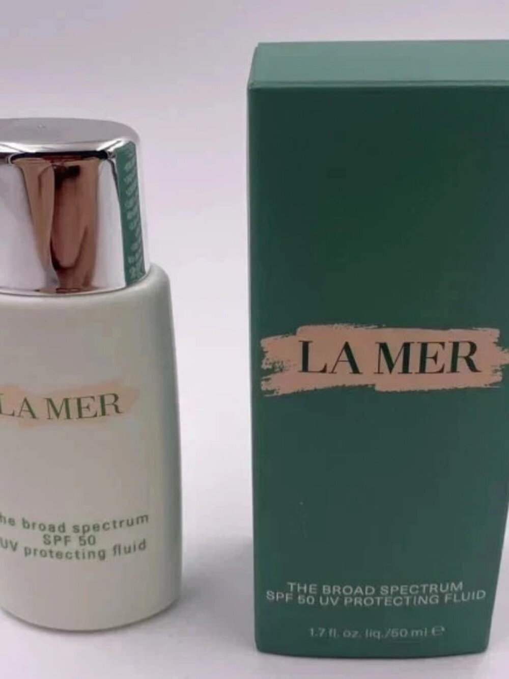 La Mer The Broad Spectrum SPF 50 UV Protecting Fluid - 1.7 Oz/ 50 mL - Full Size